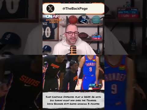 Booker Beats the Thunder - Best Win Of The Season 😱 Suns Better Without KD?