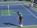 Serena Williams Slice Serve