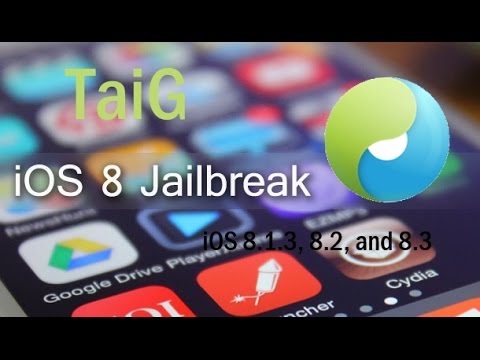 iOS 8.4-8.1.3 Jailbreak-TaiG + 20% Fix