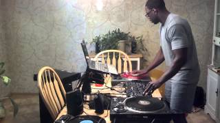 DJ AJ SCRATCH.... &quot;Dusts off the TURNTABLES&quot;