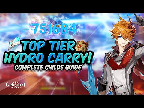 ADVANCED CHILDE GUIDE (HUGE CRITS) - Best Tartaglia Build & Showcase | Genshin Impact