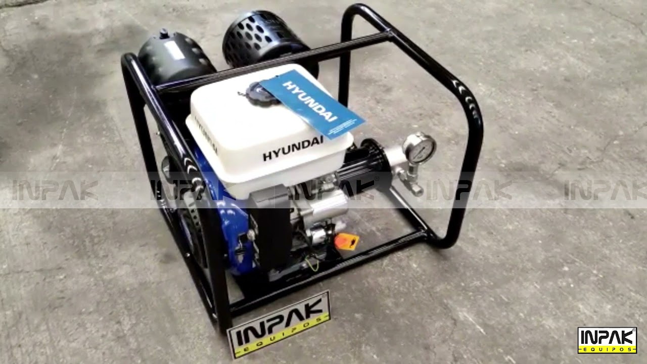 UNIDAD DE POTENCIA HIDRÁULICA A GASOLINA