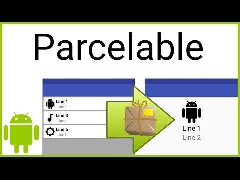 Send Custom Object to Activity Using Parcelable Android Studio Tutorial