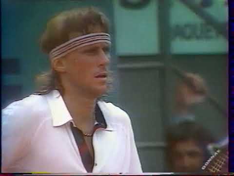 Bjorn Borg vs Ivan Lendl FINALE Roland Garros 1981 troisième set (3 sur 5)