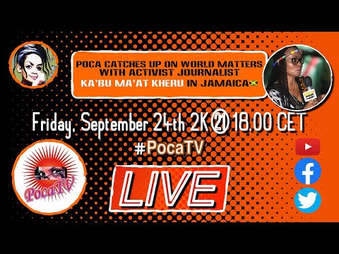 🔸 PROMO 🔸 PocaTV LIVE 2K21-0924 - Ka'Bu Ma'at Kheru