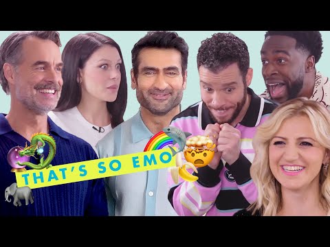 The Stars Of 'Welcome To Chippendales' Play Emoji Charades