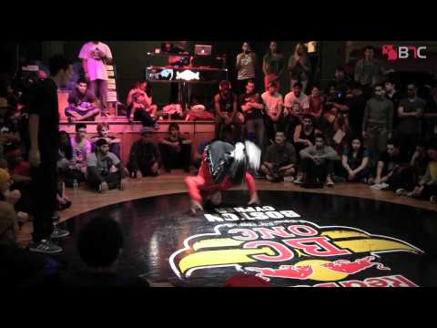 Pete Nasty Vs Yunnie | Red Bull BC One Boston Cypher 2012 | Top 16 |  B-Boy Network
