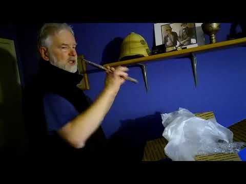 Burke mezzo/alto G whistle unboxing