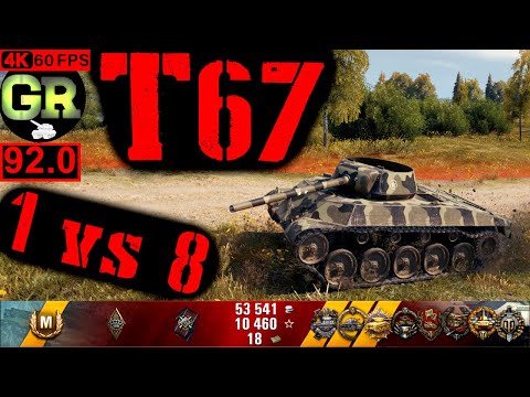 92_World of Tanks T67 WoT Replay - 12 Kills 2.8K DMG(Patch 1.5.0)