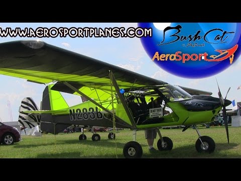 Bushcat light sport aircraft, by Skyreach -  updated for 2015.