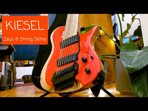 KIESEL GUITAR DEMO | ZEUS 8 STRING - Woven Web (Animals As Leaders)