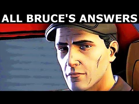 Avesta Wants The Batmobile - All Bruce's Answers - BATMAN Season 2 The Enemy Within Episode 4