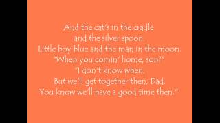 Harry Chapin - Cat&#39;s In The Cradle (Lyrics)