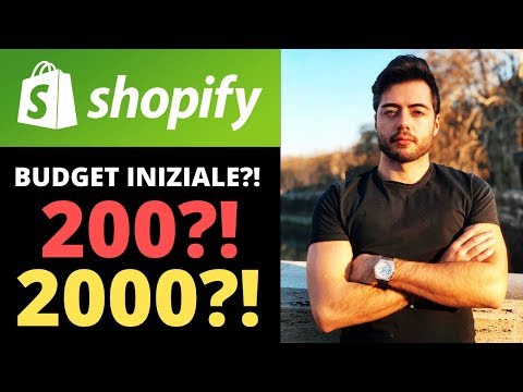 Di quanti soldi hai bisogno per iniziare a fare Dropshipping nel 2024? (Shopify Dropshipping 2024)