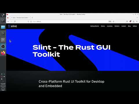 Simple Gui Application With Slint And Rust