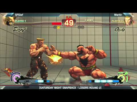 SSF4: SFGief vs Martin - Saturday Night Snapback 6.2
