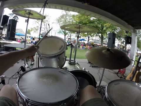 Moby Dick - Led Zeppelin (full band cover) Drum Cam