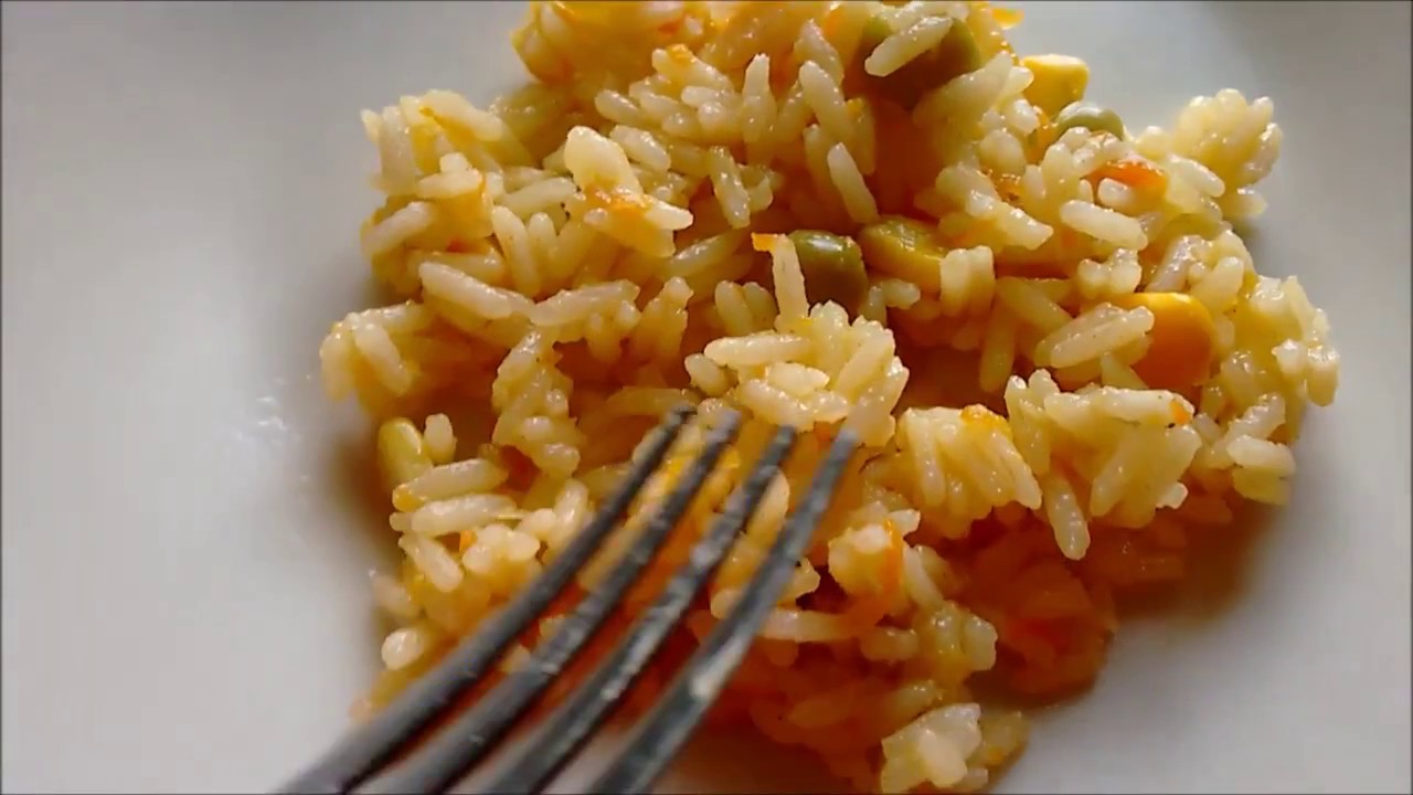 arroz de cenoura com milho e ervilha !!!