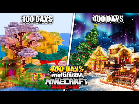 Surviving 400 Days in Minecraft Hardcore
