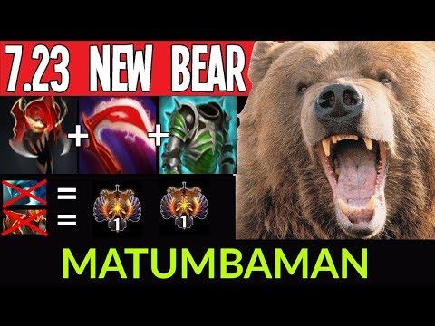 Matumbaman Lone Druid VS 2 Rank 1 Dota2