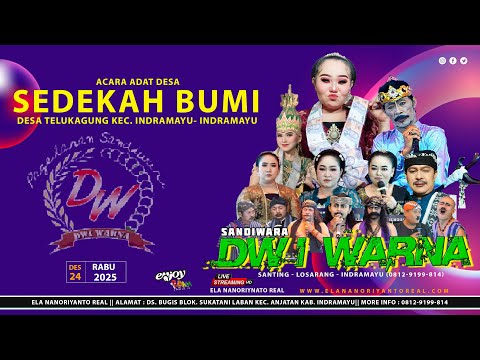 LIVE MALAM || YANG PERKASA SANDIWARA DWI WARNA || SEDEKAH BUMI DESA TELUKAGUNG || RABU 24 DES 2025