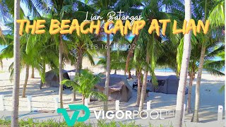 THE BEACH CAMP AT LIAN - Lian, Batangas | 4K | BEACH CAMPING | VIGORPOOL PH | NA