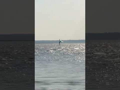 Wingfoil jibe with 5.0 F-one strike