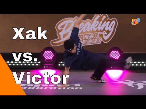 Xak vs Victor | 2021 WDSF World Breaking Championship Top 8 battle