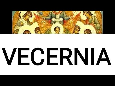 slujba vecerniei [ ceaslov ortodox ] - cele 7 laude bisericești. VECERNIA