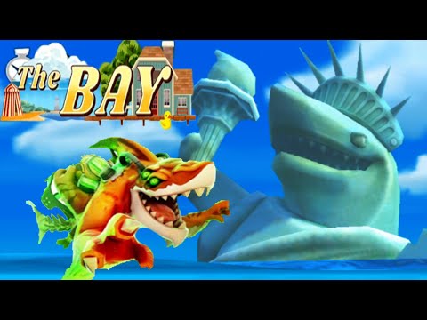 Hungry Shark World - New Update - NEW MAP UNLOCKED - All 33 Sharks Unlocked - MELTDOWN SHARK BAY