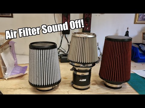 BLITZ VS K&N VS AFE...AIR FILTER SOUND OFF!
