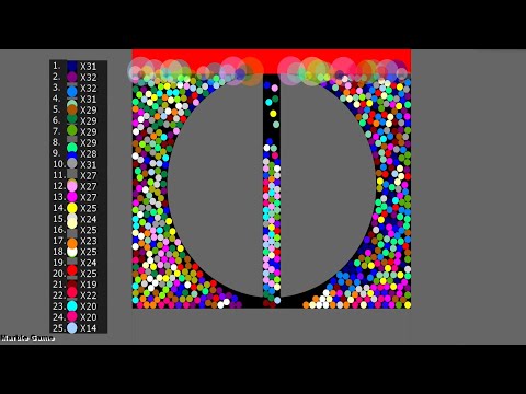 Survival Proliferation 85 - Marble Race in Algodoo