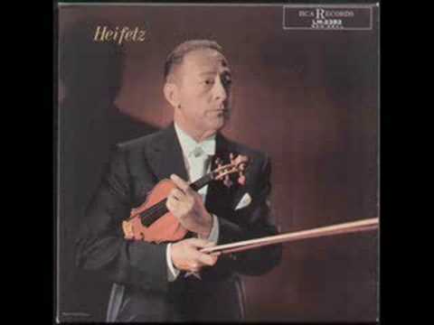 Heifetz plays Paganini Caprice 20