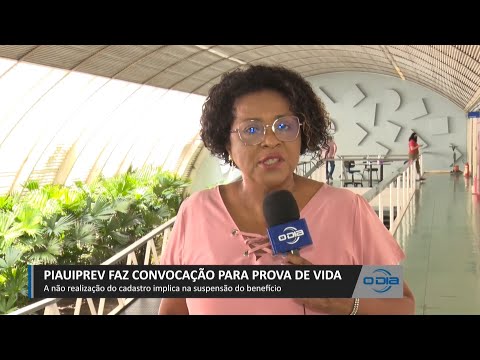 PIAUIPREV faz convocação para prova de vida 08 02 2023