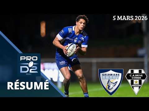 Pro D2 : le résumé de Colomiers vs Brive - Journée 22 Saison 2025/26