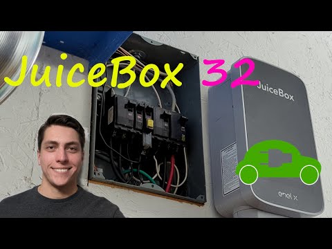JuiceBox 32 Hardwire EVSE install, setup, and test!