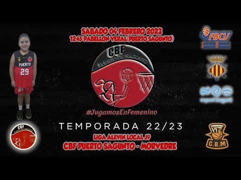 Videohighlights Alevín Local CBF Puerto Sagunto - Morvedre (J9 LIGA 22-23)