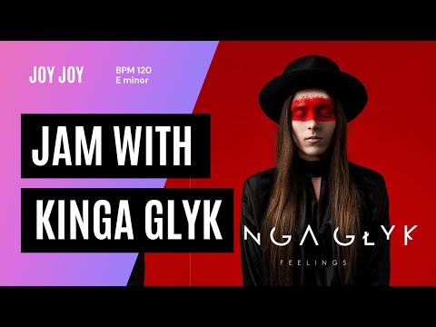 Jam with Kinga Glyk "Joy Joy" feat. Brett Williams - Tempo 120  - E minor - #practice #jamwith