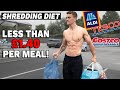 FOOD HAUL AND MEAL PLAN ON A BUDGET // SHREDDING DIET