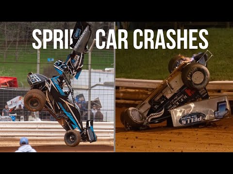 Sprint Car Crash Compilation 2025 | DC ADVENTURES