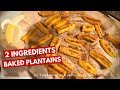 Simple Healthy Baked Plantain Recipe | Oil-Free