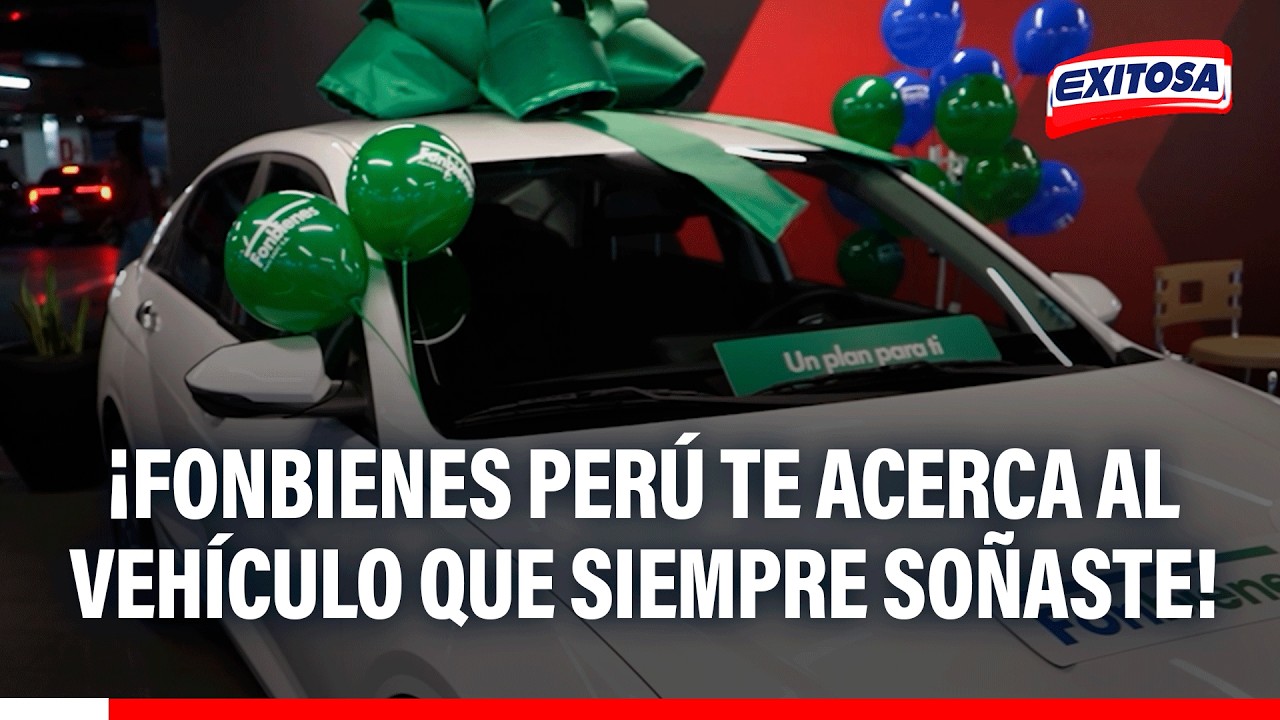 🔴🔵 Fonbienes Perú te acerca al vehículo que siempre soñaste