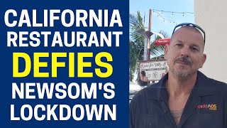 It's What We Gotta Do - Restaurant OPENS! | Nomad's Canteen | ReOpen America News | #OpenAnyway