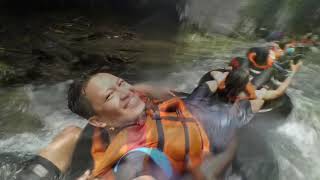 preview picture of video 'River Tubing di Santirah Pangandaran'