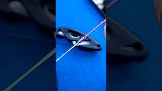 how to tie a Braid to Mono or Fluorocarbon Knot #fishing #fishingknot #braids #mono #fluorocarbon