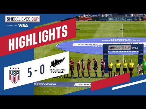 USWNT vs. New Zealand: Extended Highlights - Feb. 20, 2022