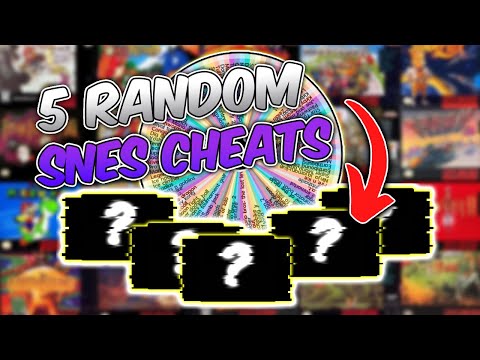 Best SNES Game Genie Codes/Pro Action Replay - Episode 1 ( Random Super Nintendo Games!!!) (HD)