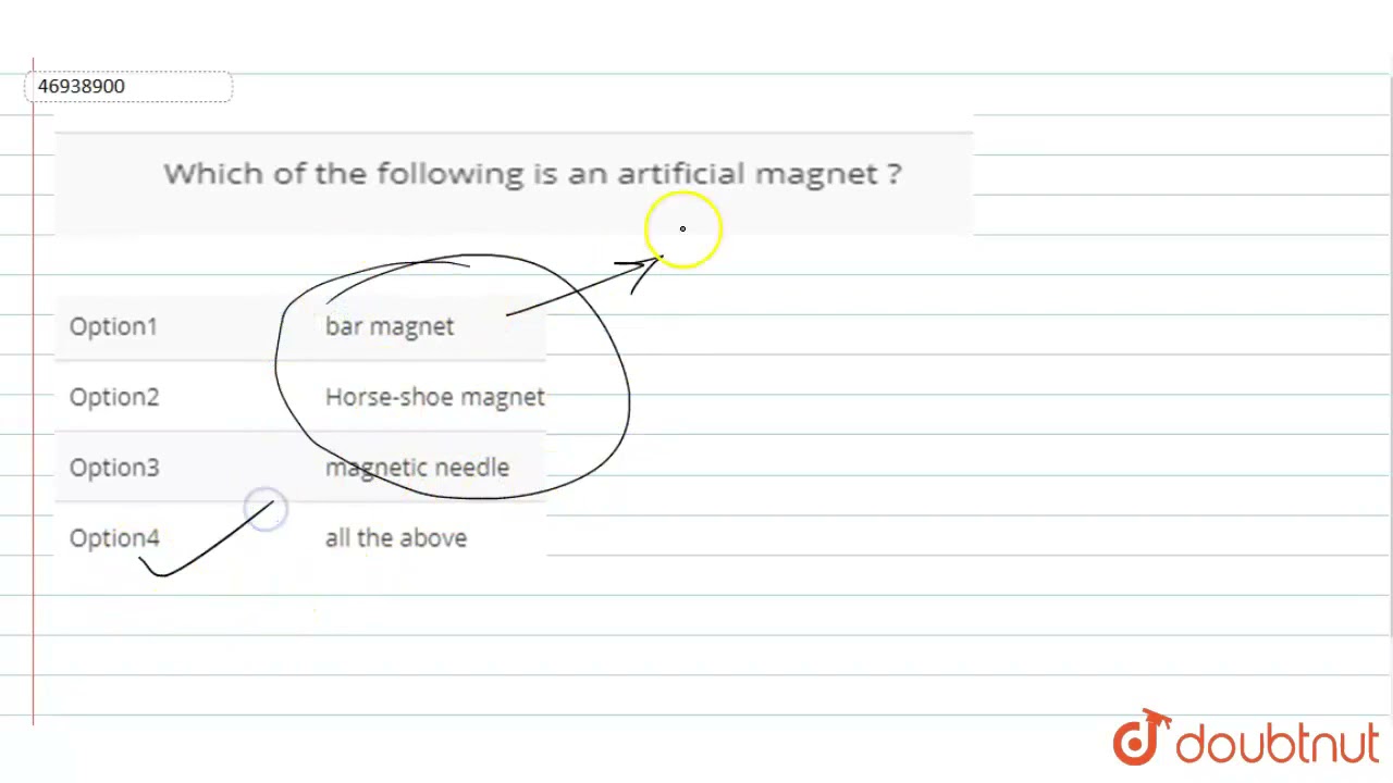 Which of the following is an artificial magnet?