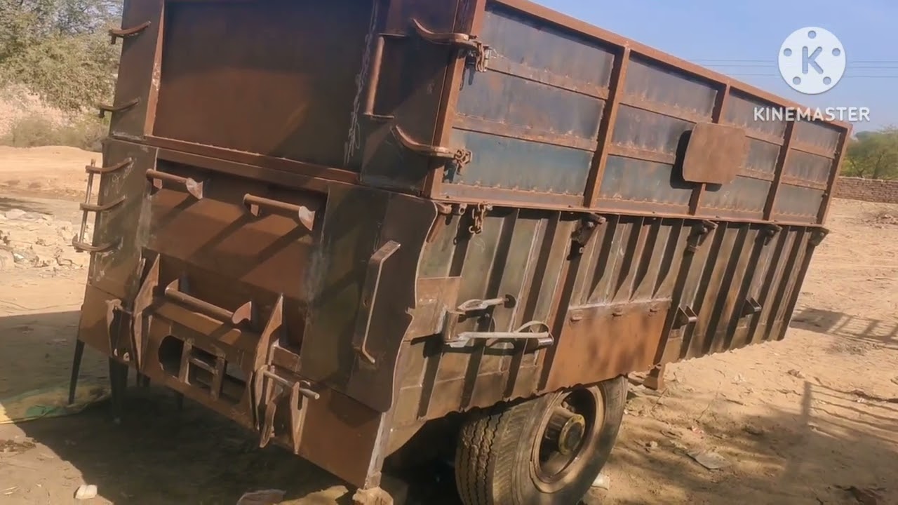 Trolley best quality all implement||trolley Dala lock||trolley #agriculture #trending