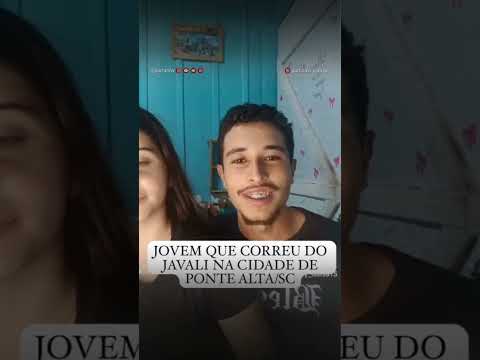 SUSTO NA SERRA: JOVEM ESCAPA DE ATAQUE DE JAVALI EM PONTE ALTA